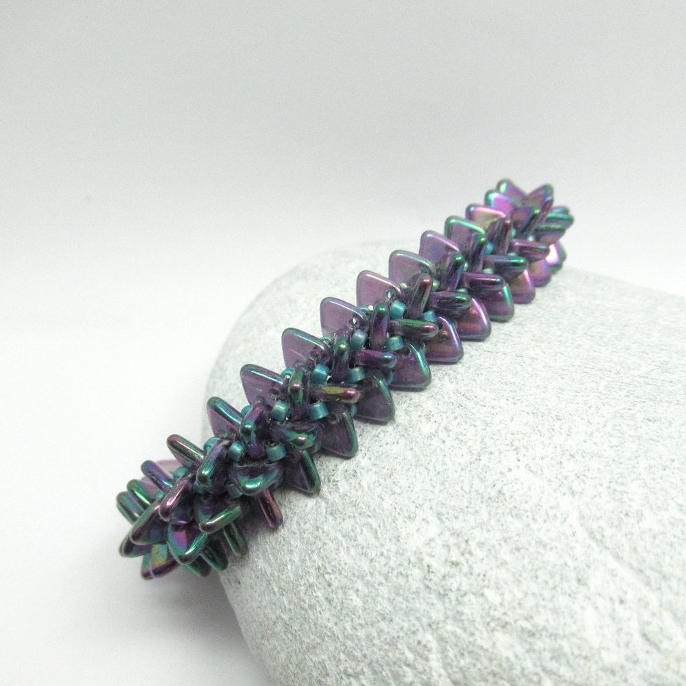 Handwoven Triangle bracelet
